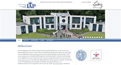 Desktop Screenshot of iap-kborn.de